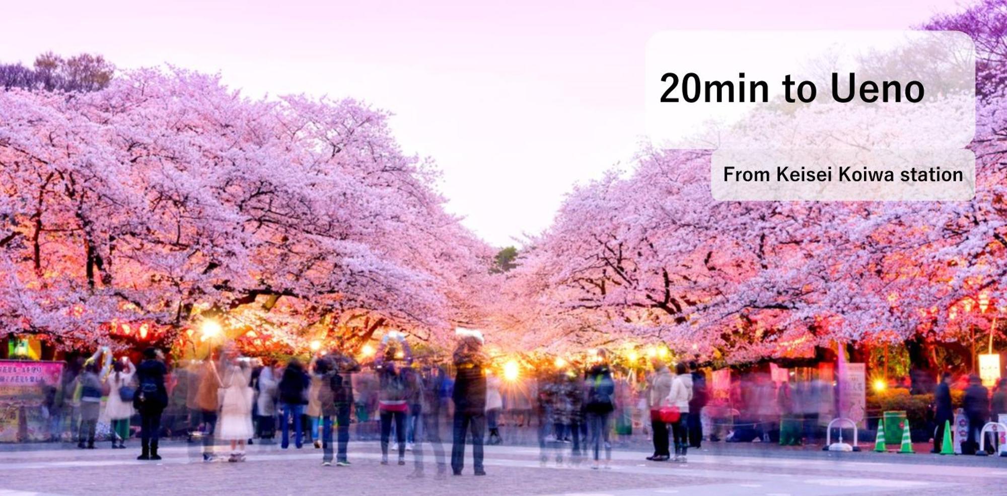 Asahistay -Koiwa, Free Parking O, Whole Family House, Japanese Garden Taste Tokyo Eksteriør billede
